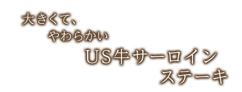 US牛サーロインステーキ